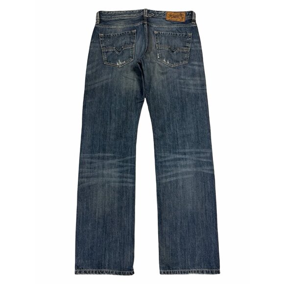 Diesel Larkee 008B4 Regular Straight Distressed Jeans W32/L42